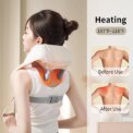 20W Brushless Motor Neck And Shoulder Massager Wireless Shoulder And Back Kneading Massage Shawl Neck masajeador - Image 5
