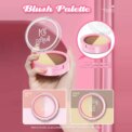 Pretend Makeup Playset, 10-Piece Non-Toxic Toy Cosmetics Set With Eyeshadow Palette, Lipstick, Applicators,  (Not Real Makeup)  uk stock & single free delivery within 4 days - Image 2