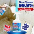 500ML Heavy-Duty Tile Cleaner-Bathroom &Toilet Stain Remover,Fast-Acting Formula for Stubborn Grime,Ceramic Floor/Shower Surface