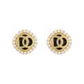 2025 New Shiny Zircon Inlaid Black Square Letter Stud Earrings Luxurious Exquisite Jewelry Fashion Accessories for Women‘s Ears - Image 6