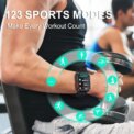 C20Pro Sports Smart Watch Men Bluetooth Call Smartwatch IP68 Waterproof Multi Sports Mode Health Monitoring Military Smartwatch:4 Days Free Delivery - Image 3