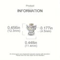 925 Sterling Silver Angel Guardian Angel Amulet Beads Suitable for Original Bracelet DIY Jewelry Gift: uk Stock, 4 Days Free Delivery, - Image 4