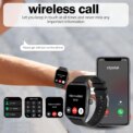 AI Voice Assistant Smart Watch for Men Women, 1.96'' HD Screen Activity Trackers with 100+Sports/ Sleep/ Heart Rate Monitor: uk Stock, 4 Days Free Delivery, & No Order Amount limit - Image 4