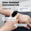 AI Voice Assistant Smart Watch for Men Women, 1.96'' HD Screen Activity Trackers with 100+Sports/ Sleep/ Heart Rate Monitor: uk Stock, 4 Days Free Delivery, & No Order Amount limit - Image 3