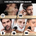SEJOY 3 In 1 Multifunction Mens Electric Shaver Powerful Beard Nose Hair Trimmer Shaving Machine Electric Razor Waterproof: uk Stock, 4 Days Free Delivery - Image 2