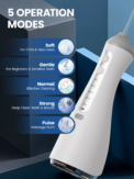 SEJOY Dental Oral lrrigator for Men Women Teeth Cleaner Portable Dental Water Flosser 4 Modes IPX7 Mouth Washing Machine: uk Stock, 4 Days Free Delivery, & No Order Amount limit - Image 5