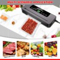 Vacuum Sealer,Automatic Food Vacuum Sealer,5 modes,with 10 sealing pockets and built-in cutter for sealing of wet and dry food: uk Stock, 4 Days Free Delivery - Image 3