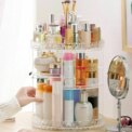 【Sheonly】Transparent Acrylic Rotating Multifunctional Makeup Organizer: uk Stock, 4 Days Free Delivery - Image 4