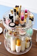 【Sheonly】Transparent Acrylic Rotating Multifunctional Makeup Organizer: uk Stock, 4 Days Free Delivery - Image 2