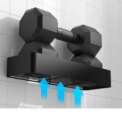Shower Caddy - 2 Pack Rustproof Shower Organizer, Drill-Free & Quick-Dry Shower Shelf for Inside Shower with 4 Hooks: uk Stock, 4 Days Free Delivery - Image 4
