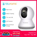 Blurams 2.4＆5G WiFi Indoor Camera, 2K, 360° PTZ Pet Dog IP CCTV Camera with Phone App, 2-Way Talk, Night Vision, for Home Security: uk Stock, 4 Days Free Delivery