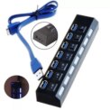 High Speed 7 Ports USB 3.0 HUB Power Splitter Extender Cable With UK Adapter: uk Stock, 4 Days Free Delivery - Image 4