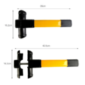 Universal Car Steering Wheel Lock Heavy Duty Anti-theft T-Bar Steering Wheel Immobiliser Car Accessories: uk Stock, 4 Days Free Delivery - Image 6