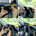 Universal Car Steering Wheel Lock Heavy Duty Anti-theft T-Bar Steering Wheel Immobiliser Car Accessories: uk Stock, 4 Days Free Delivery - Image 4