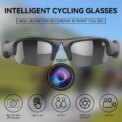 Smart WiFi Cycling Glasses 1080P Video Glasses Angle 120° Camera Smart Glasses For Outdoor Sports Riding Skiing Driving Fishing: uk Stock, 4 Days Free Delivery
