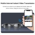 Smart WiFi Cycling Glasses 1080P Video Glasses Angle 120° Camera Smart Glasses For Outdoor Sports Riding Skiing Driving Fishing: uk Stock, 4 Days Free Delivery - Image 3