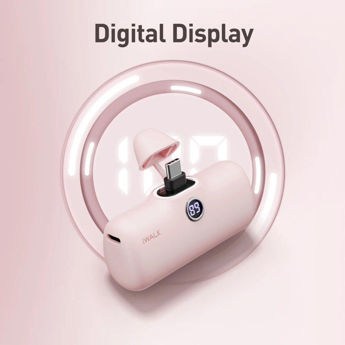 iWALK TYPE-C 4800mAh Capsule Powerbank for IPhone 15 16 Samsung S24/23 Android Power Banks, Fast Charge Portable External Batter: uk Stock, 4 Days Free Delivery, & No Order Amount limit - Image 3