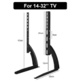 TV Bracket For 14-32 inch For 32-75inch TV Universal Fixed TV Stand Holder Universal Table Top TV Stand Pedestal TV Stand Legs: uk Stock, 4 Days Free Delivery, & No Order Amount limit - Image 2