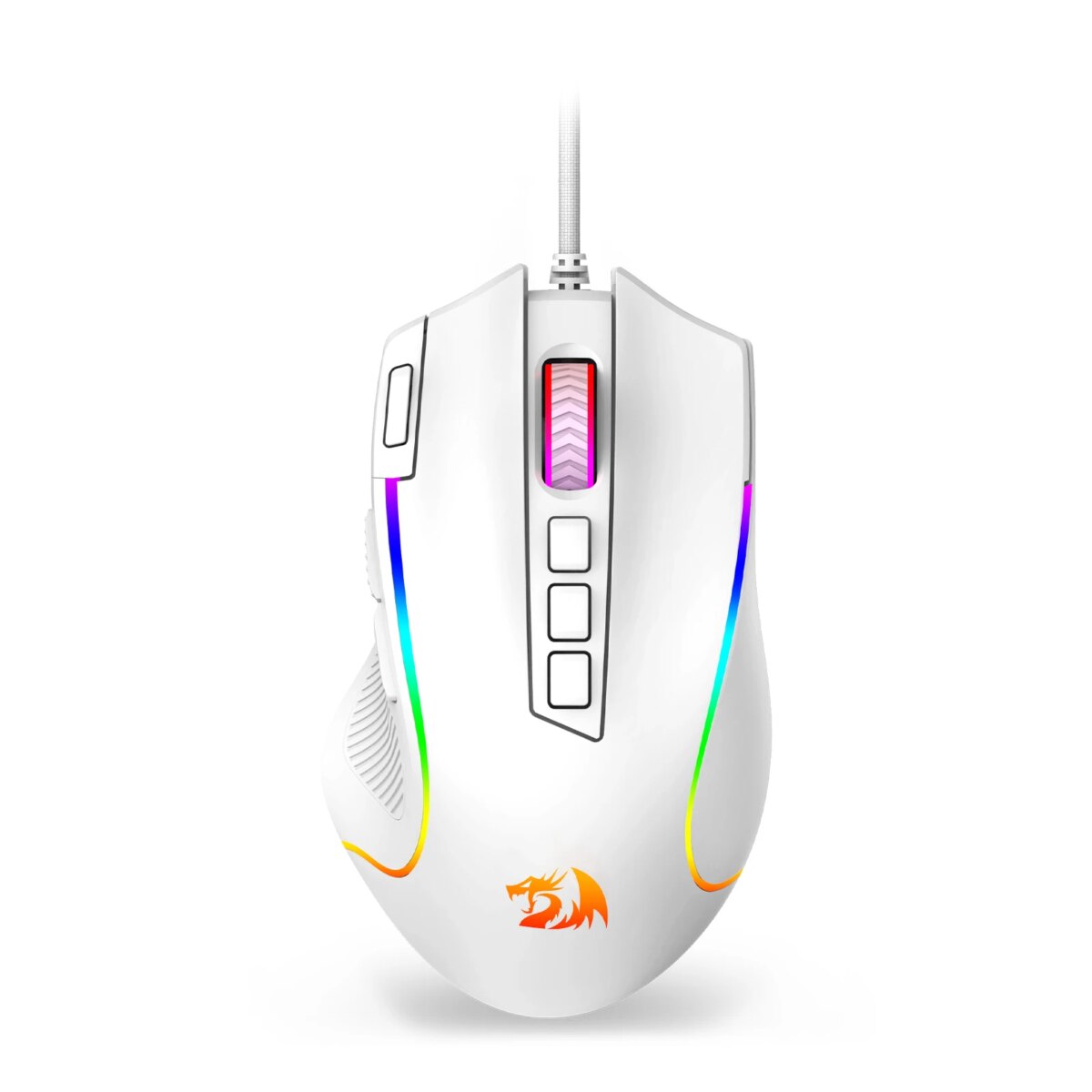 Redragon M612 Predator RGB Gaming Mouse 8000 DPI Wired Optical with 11 Programmable Buttons, White: uk Stock, 4 Days Free Delivery, & No Order Amount limit - Image 1