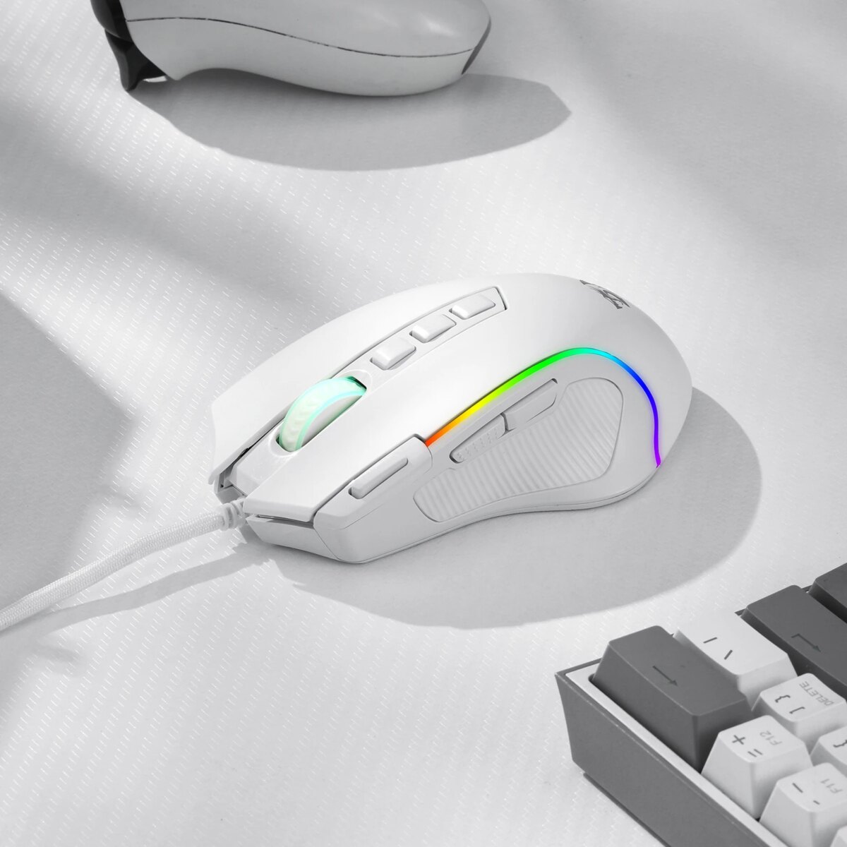 Redragon M612 Predator RGB Gaming Mouse 8000 DPI Wired Optical with 11 Programmable Buttons, White: uk Stock, 4 Days Free Delivery, & No Order Amount limit - Image 2