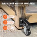 SucceBuy 165 lbs 2.5" Set of 4 Workbench Caster Wheels Side Mounted Retractable Stepdown Wheel 360° Swivel for Tables Equipment: uk Stock, 4 Days Free Delivery, & No Order Amount limit - Image 4