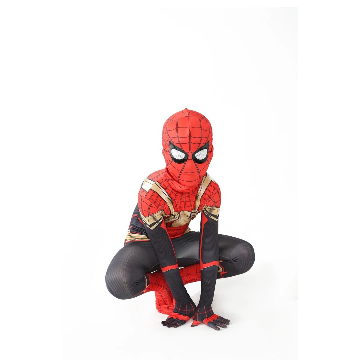 12 Kids Style Superhero Spiderman/Black Panther/Venom Halloween Party Christmas Cosplay Spiderman Costume Children Gifts - Image 4
