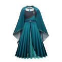 Disney Frozen Elsa Anna Princess Dresses Girls Mesh Sequin Dress Kids Cosplay Snow Queen Costumes Carnival Birthday Party Gowns - Image 2