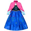 Disney Frozen Elsa Anna Princess Dresses Girls Mesh Sequin Dress Kids Cosplay Snow Queen Costumes Carnival Birthday Party Gowns - Image 5