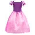 Disney Rapunzel Princess Dress Girl Purple Puff Sleeve Cosplay Tangled Costume Halloween Vestido Kids Birthday Ball Gown Clothes - Image 5