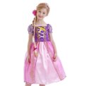 Disney Rapunzel Princess Dress Girl Purple Puff Sleeve Cosplay Tangled Costume Halloween Vestido Kids Birthday Ball Gown Clothes - Image 2