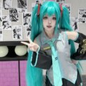 Anime Character Performance Clothes Hatsune Miku MIKU Anime Clothes Cosplay Clothes JK Skirt Same Suit Wig Accessories Halloween - Image 2