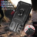 360 Full Protection Phone Case For Samsung Galaxy A17 A16 A15 A56 A55 A26 A06 A35 A34 A54 Case Armor Car Magnet Ring Stand Cover - Image 3