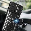 Heavy Duty Case For iPhone 16 Pro Max 15 Plus 14 13 12 Cover With Card Pocket Ring Stand Holder Shockproof Fundas Coque Capa - Image 2