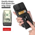 Heavy Duty Case For iPhone 16 Pro Max 15 Plus 14 13 12 Cover With Card Pocket Ring Stand Holder Shockproof Fundas Coque Capa - Image 3