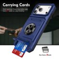Heavy Duty Magnetic Rotated Ring Holder Phone Case For IPhone 17 Air 16 15 14 Plus 13 Pro Max Anti-Drop Wallet Protection Cover - Image 2