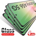 4-1Pcs 9H Tempered Glass Screen Protector Case For Samsung Galaxy A56 SamsungA56 GalaxyA56 A 56 36 26 16 06 A17 5G 4G HD Cover