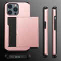 Case For iPhone 16e 15 14 13 12 11 16 Pro Max Mini XS XR 7 8 Plus SE Slide Wallet Card Slot Hard PC Heavy Duty Protective Cover - Image 5