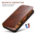SUTENI Magsafe Leather Phone Case For iPhone 12 13 14 15 16 17 Pro Max Plus Flip Cover Wallet For Men Card Holder - Image 5