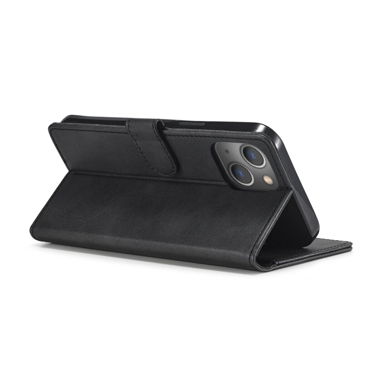 Flip Leather Wallet Case For iPhone 16 15 14 13 12 11 Pro Max XS XR 8 7 Plus SE Mini 16E Business Card Slot Wallet Phone Cover - Image 3