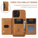 2 In 1 Detachable Magnetic Leather Case for IPhone17 16 Pro Max 15 13 12 11 Xs XR 14 Plus 17Air Wallet Cover Cards Holder Pocket - Image 3