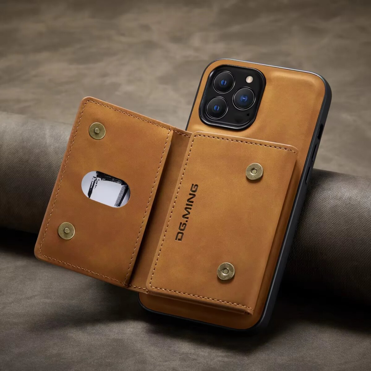 2 In 1 Detachable Magnetic Leather Case for IPhone17 16 Pro Max 15 13 12 11 Xs XR 14 Plus 17Air Wallet Cover Cards Holder Pocket - Image 2
