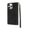 Wallet Multi-card Zipper Kickstand Magnetic Flip Leather Case For iPhone 16 Pro Max 15 Plus 14 13 Mini 12 11 SE 2 X XS XR 8 7 6s - Image 6
