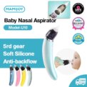 MAMIJOY New Electric Baby Nasal Aspirator Electric Nose Cleaner Sniffling Equipment Safe Hygienic Nose Snot Cleaner For Newborns