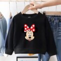 Spring/autumn Baby Girl Minnie Sweatshirt Loose Long Sleeve Tops Fashion Popular Cartoon Children Hoodies Crewneck Pullovers - Image 2