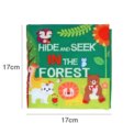 Hot Sale 0-36Month Baby Early Learning Educate Toy Tail Cloth Book Parent-child Interactive Sound Paper Puzzle Cloth Book Rattle - Image 4