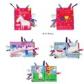 Hot Sale 0-36Month Baby Early Learning Educate Toy Tail Cloth Book Parent-child Interactive Sound Paper Puzzle Cloth Book Rattle - Image 5