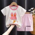 Summer Baby Girl clothes Set Cartoon  short sleeve cotton girls Outfits for 0-3year Kids Clothes - Image 6