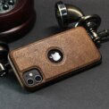 Cell Phone Case High Quality PU Leather Mobile Phones Cases for iPhone 11 12 13 14 15 Pro Max X XR Black Luxury Business Cover - Image 3