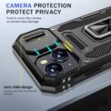 Shockproof Case for iPhone 16Pro 15 14 13 12 11 Pro Max Plus XSMax SE2020 with 360° Rotating Metal Magnetic Ring holder - Image 3