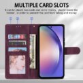 Wallet Card Framework Magnetic Flip Leather Case For Samsung Galaxy A03 A04s A12 A13 A14 A23 A31 A32 A33 A34 A51 A52 A53 A54 A71 - Image 2
